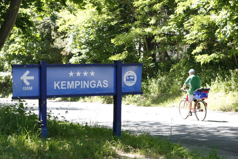 Kempingas veiks ir neradus operatoriaus