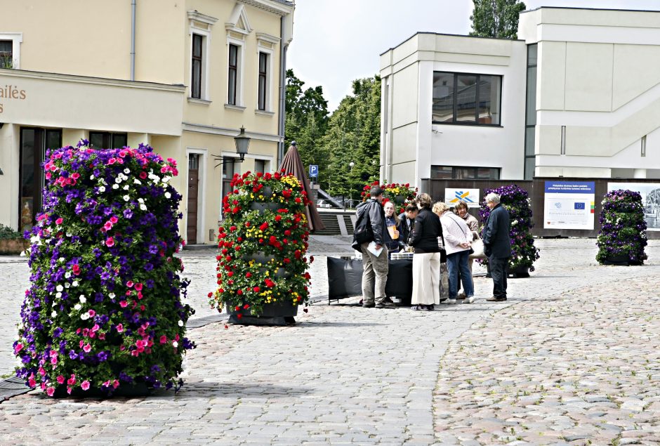 Įvertinti klaipėdiečių pasiūlymai Teatro aikštei