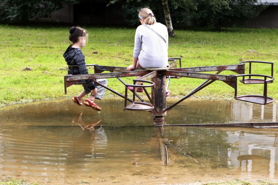 Žaidimų aikštelės tapo niekam nereikalingos