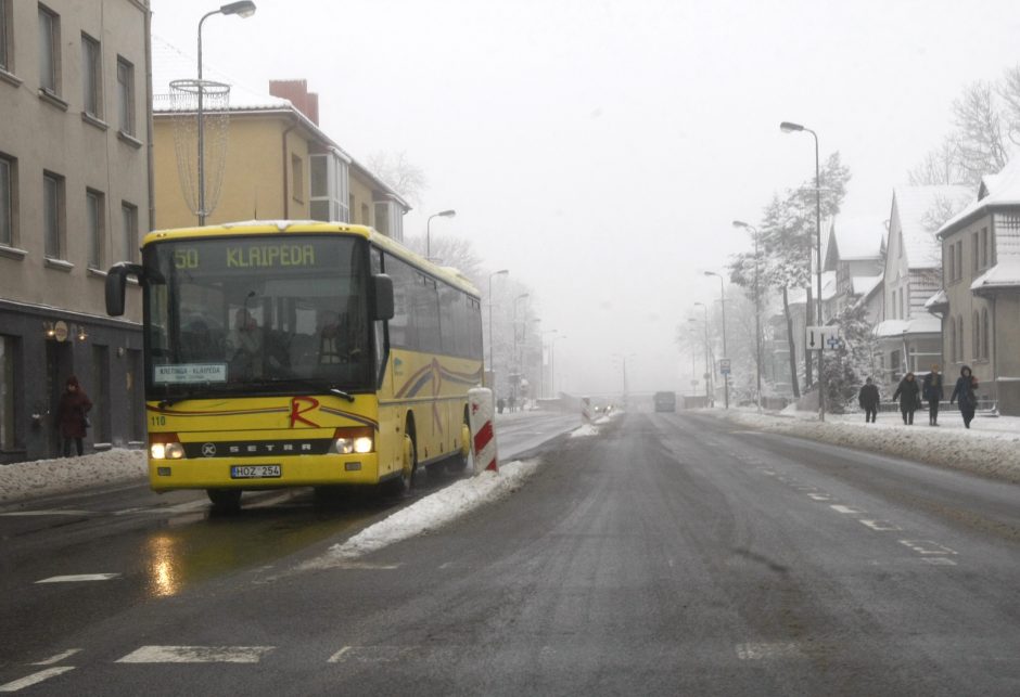 Uostamiesčio vairuotojus erzino stulpeliai