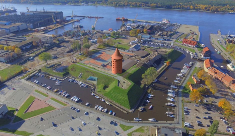Pradedami Klaipėdos pilies didžiojo bokšto atkūrimo darbai