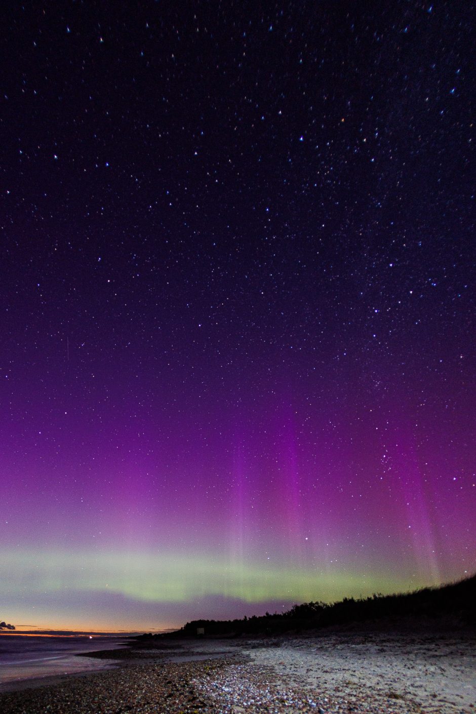 Lietuvoje pasirodė meteorų lietus ir Šiaurės pašvaistė