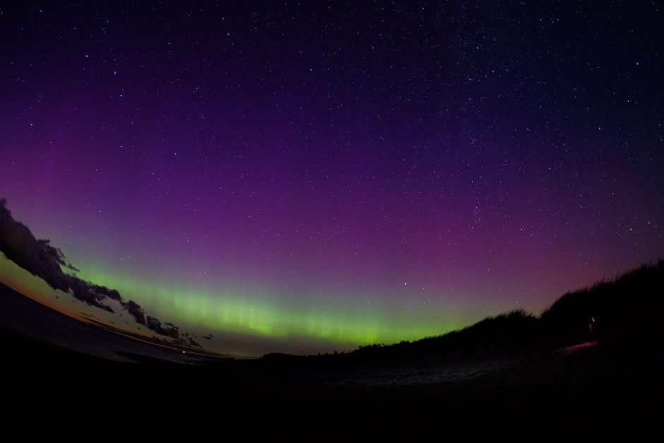 Lietuvoje pasirodė meteorų lietus ir Šiaurės pašvaistė