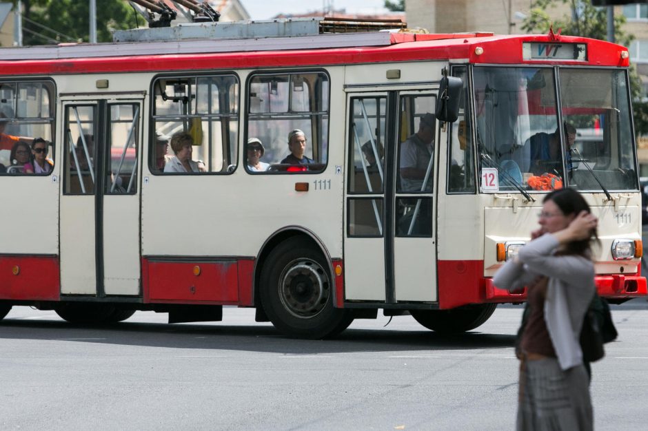 Vilniaus viešojo transporto profsąjunga nubalsavo už streiką