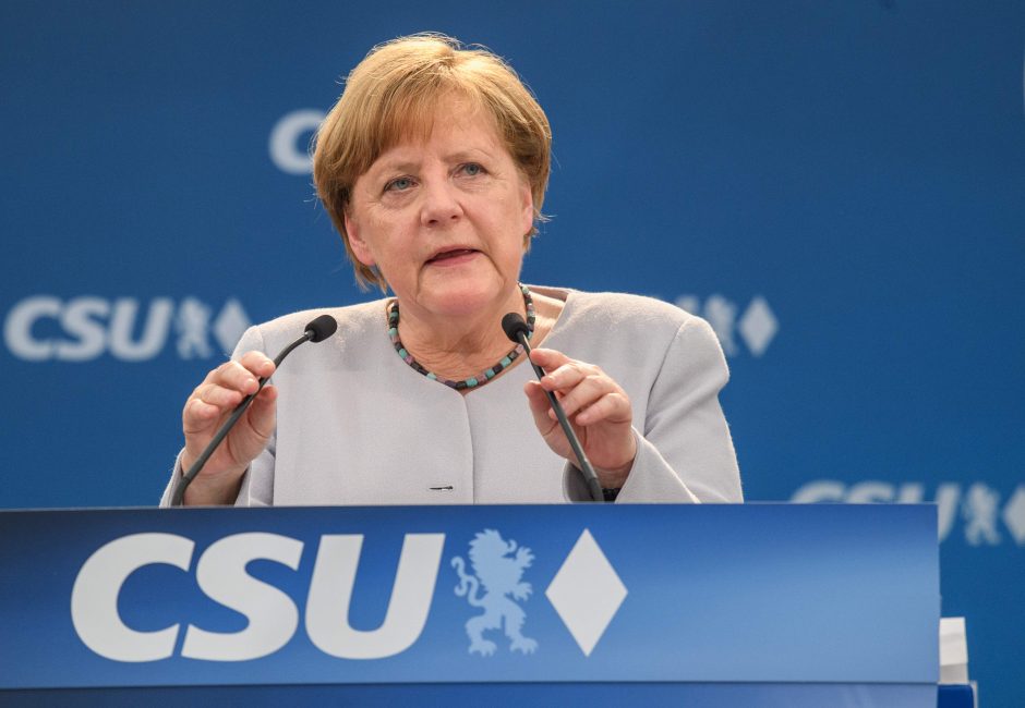 A. Merkel: Europa turi pasirūpinti savo likimu