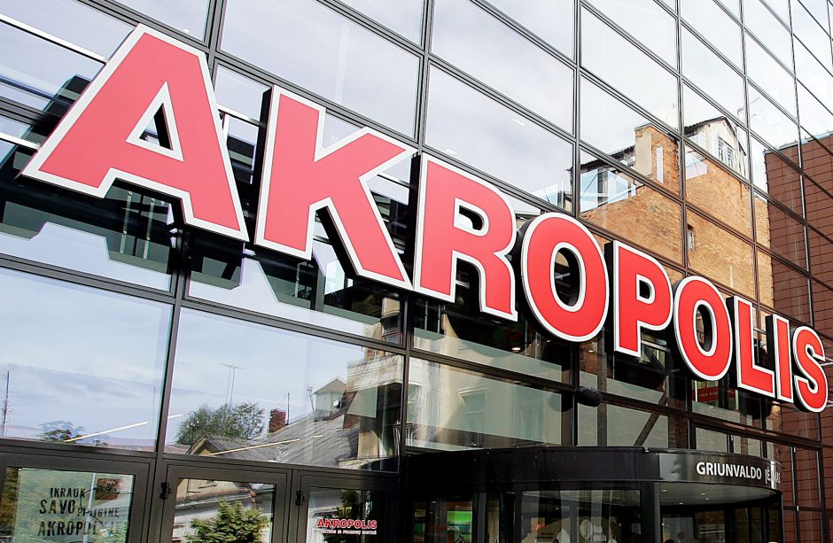 Po vaiko pranešimo apie sprogmenį, evakuoti „Akropolio“ lankytojai 