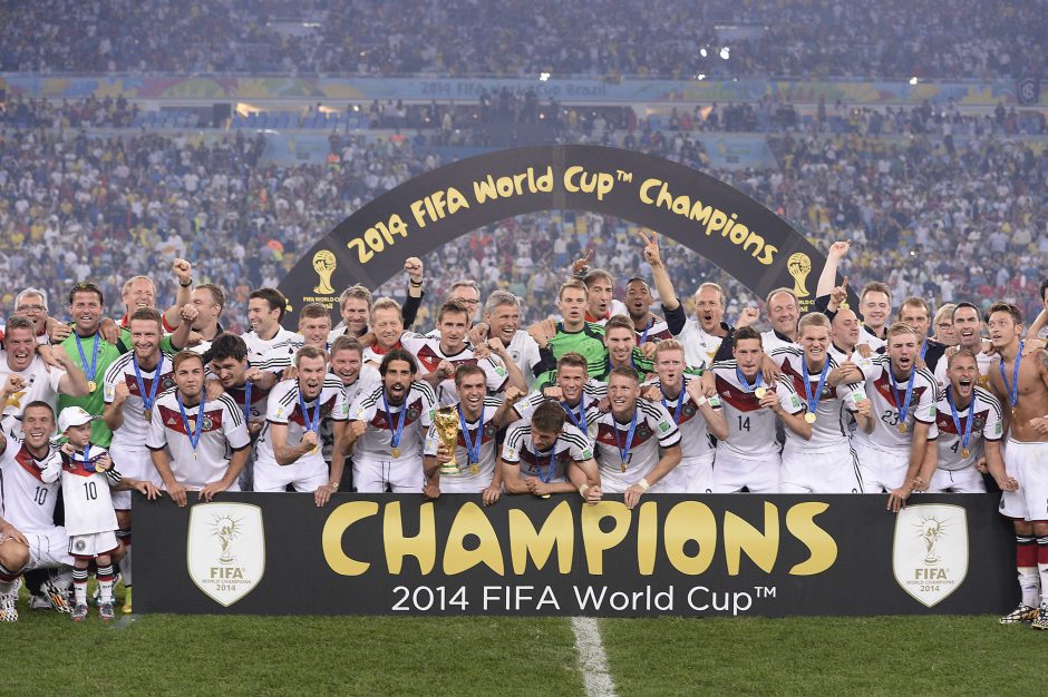 Pasaulio futbolo čempionato finalas: Vokietija - Argentina