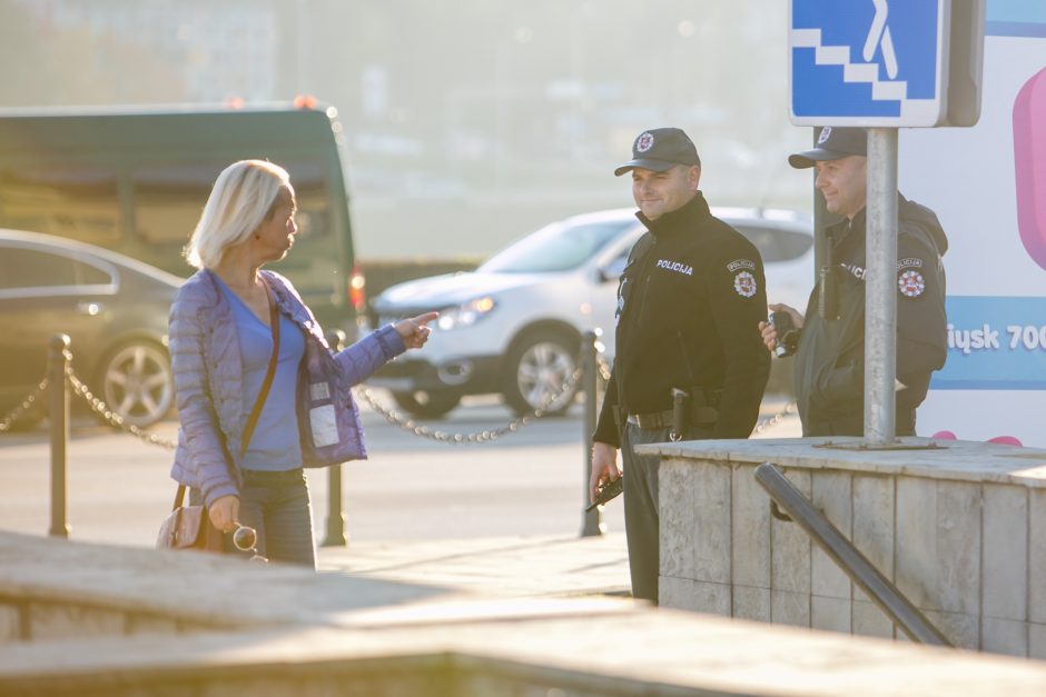 Policijos reidas Kaune: jei stabdytų visus pažeidėjus, nespėtų rašyti baudų