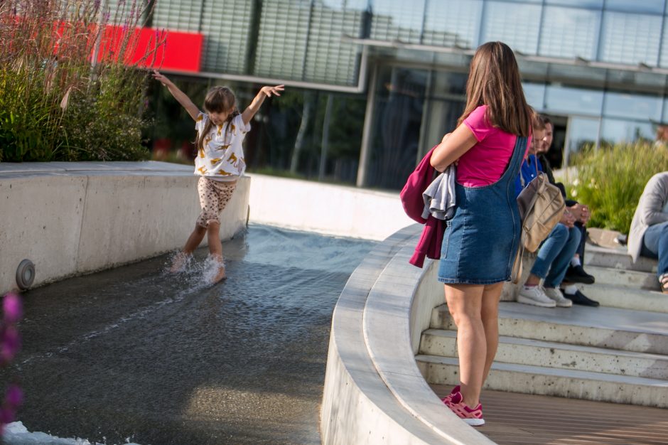 Vienybės aikštėje paminėtos 32-osios Baltijos kelio metinės