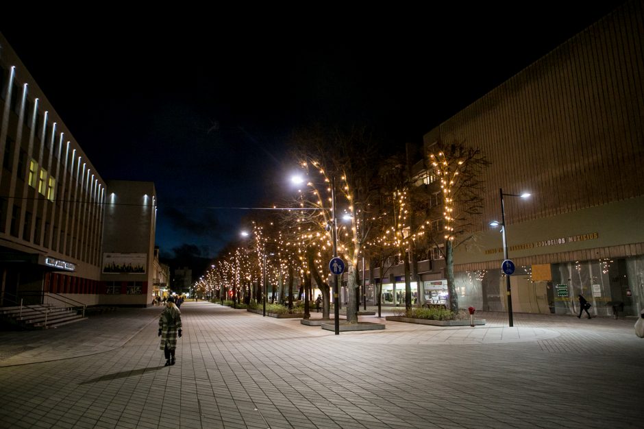 Romantiški pasivaikščiojimai Laisvės alėjoje