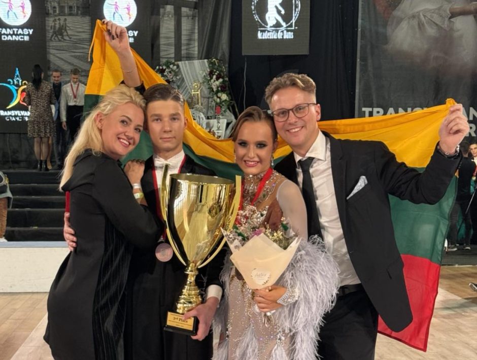Jauniesiems Lietuvos šokėjams – pasaulio čempionato bronza