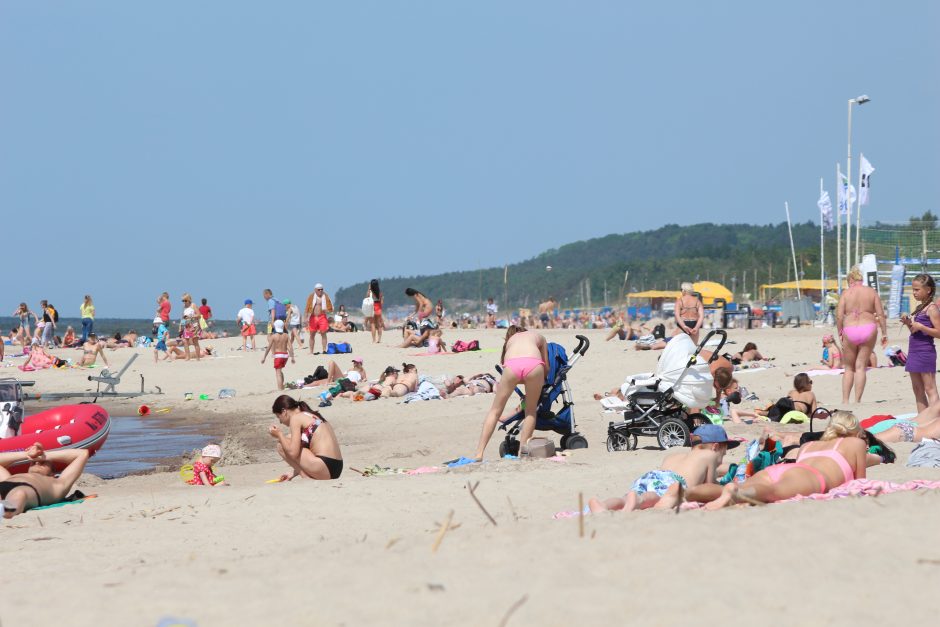 Klaipėdos paplūdimiai jau ruošiami vasaros sezonui
