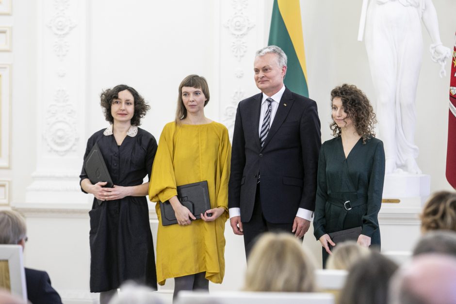 Prezidentūroje apdovanoti nacionalinės premijos laureatai