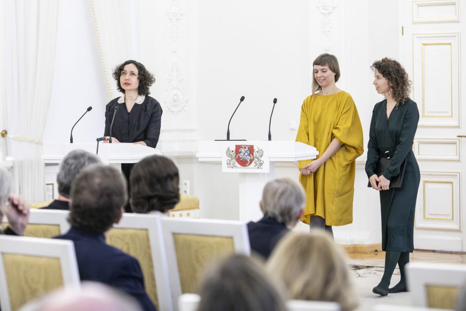 Prezidentūroje apdovanoti nacionalinės premijos laureatai