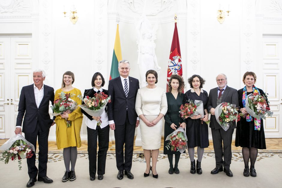 Prezidentūroje apdovanoti nacionalinės premijos laureatai