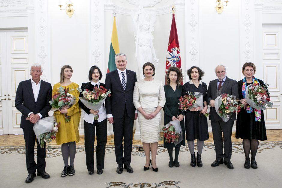 Prezidentūroje apdovanoti nacionalinės premijos laureatai