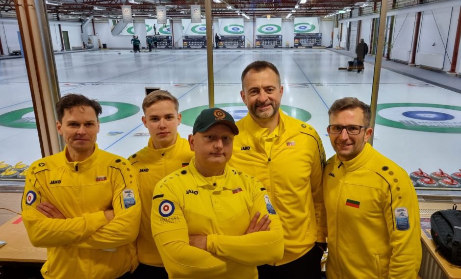 Europos kerlingo čempionate – pergalinga diena lietuviams