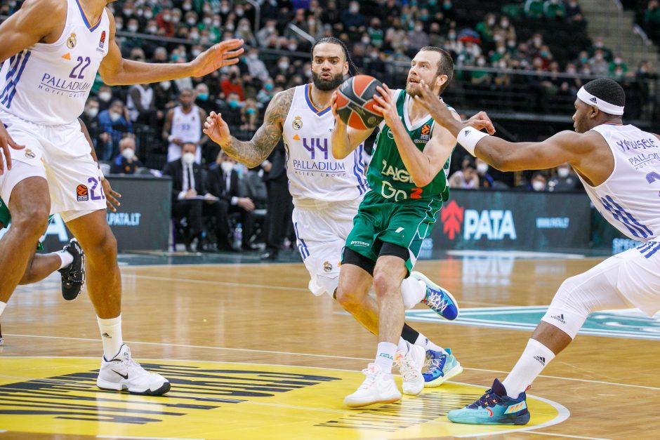 „Žalgiris“ užtikrintai įveikė Madrido „Real“