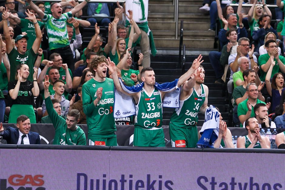 LKL finalo serijos starte – „Žalgirio“ pergalė