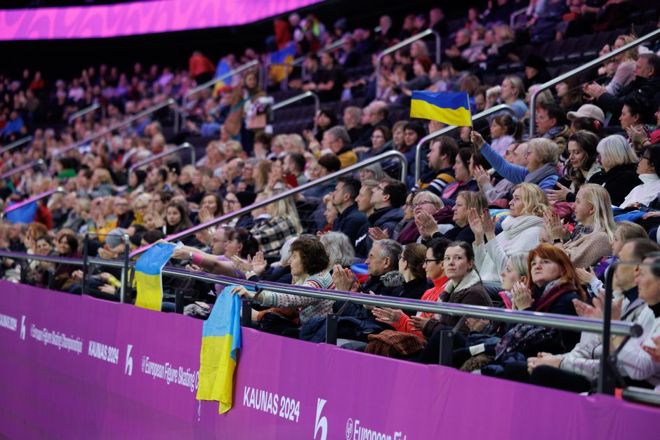 Kaune prasidėjo Europos dailiojo čiuožimo čempionatas