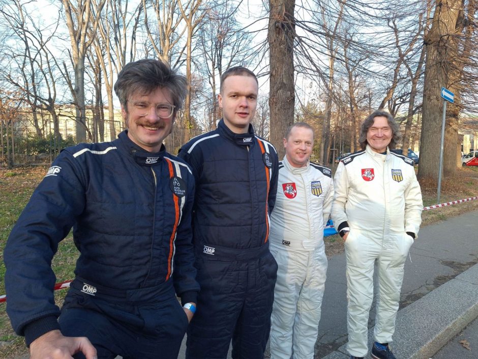 Visi lietuviai pasiekė „Rally Monte Carlo Historique“ finišą