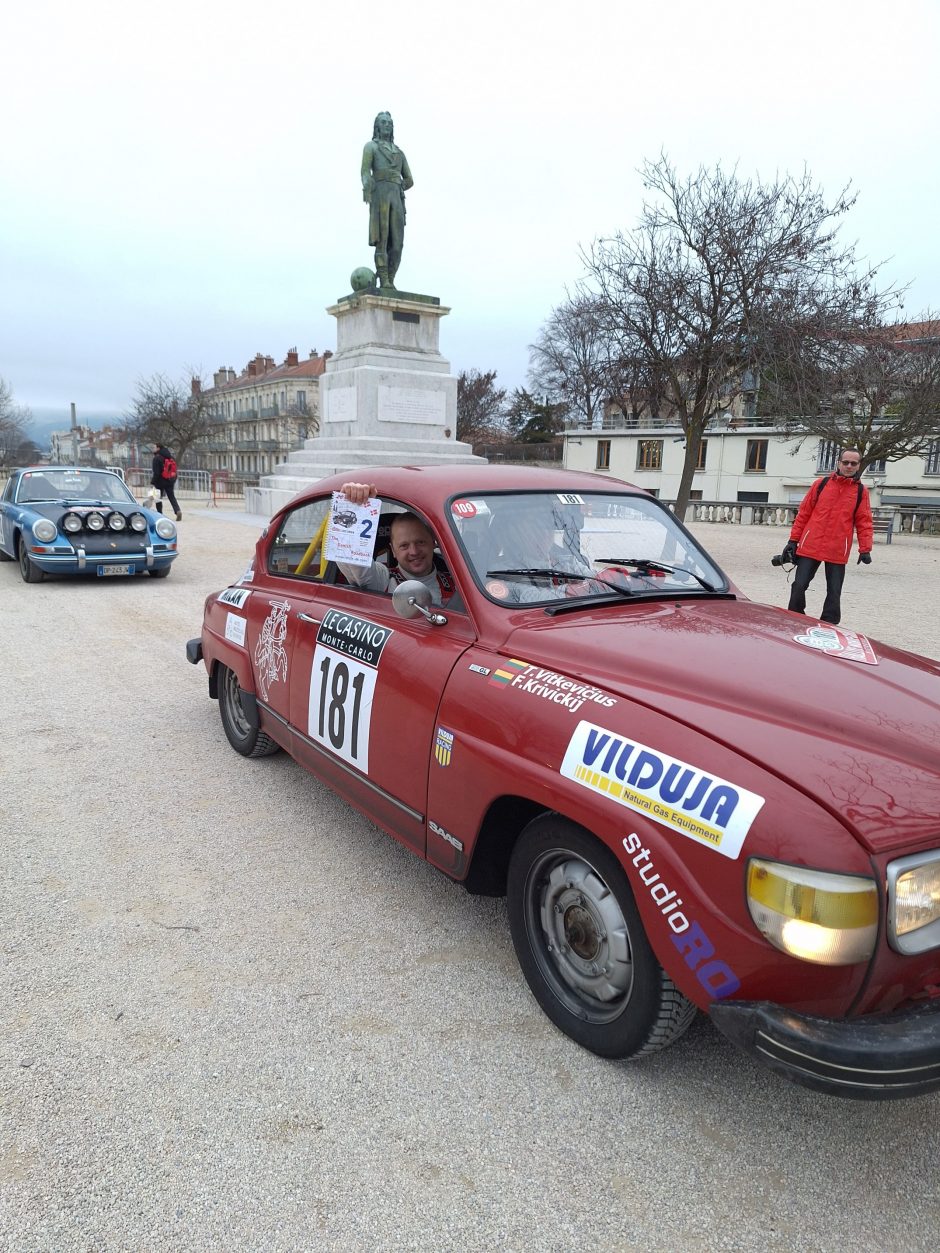 „Rally Monte Carlo Historique“ lietuviai gerina pozicijas