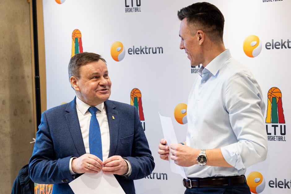 2025 m. Europos čempionato atrankos varžybų Lietuvos vyrų krepšinio rinktinės naujienų pristatymas