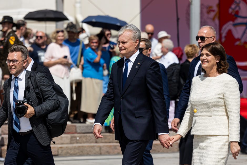 G. Nausėda Lietuvos kariams: darysiu viską, kad netektų jūsų matyti mūšio lauke