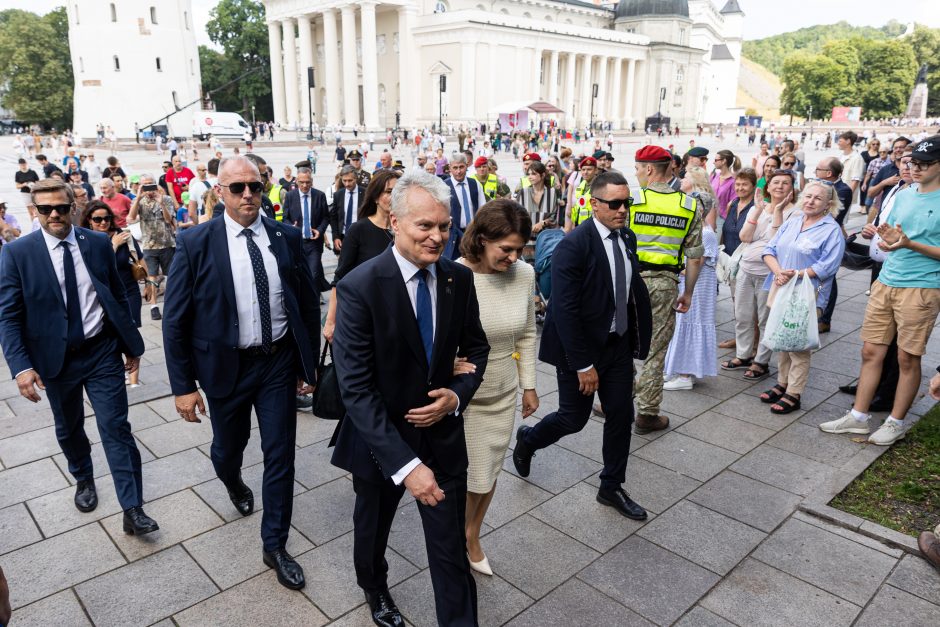 Lietuvos ginkluotųjų pajėgų vėliavų, būrių ir vadų rikiuotė