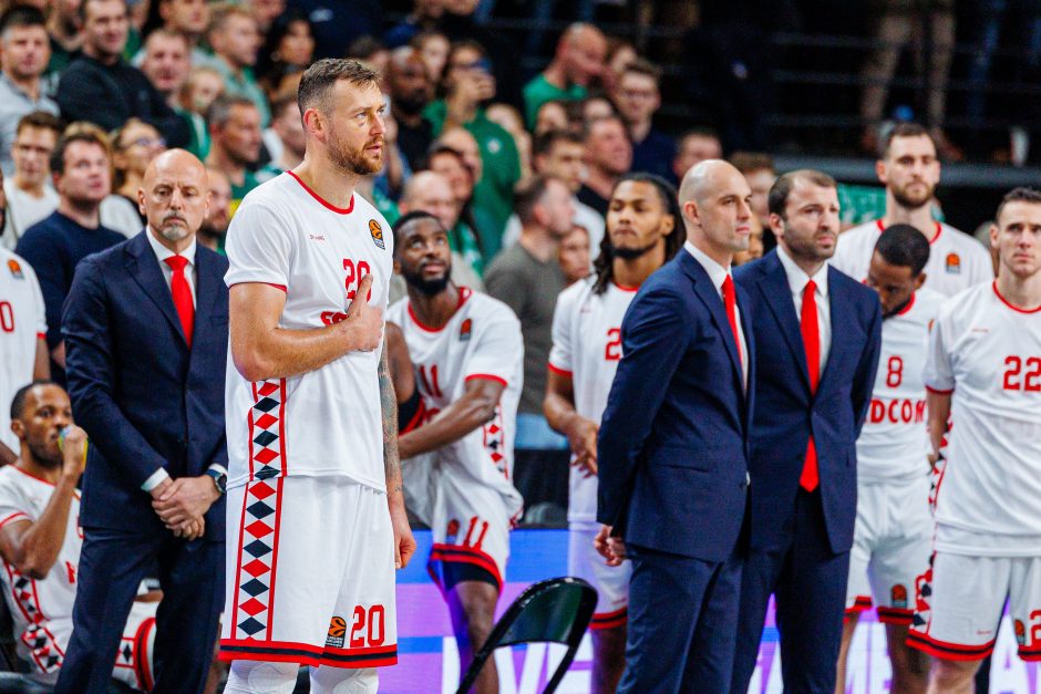 Eurolyga: „Žalgiris“ – „Monaco“ (63:62)