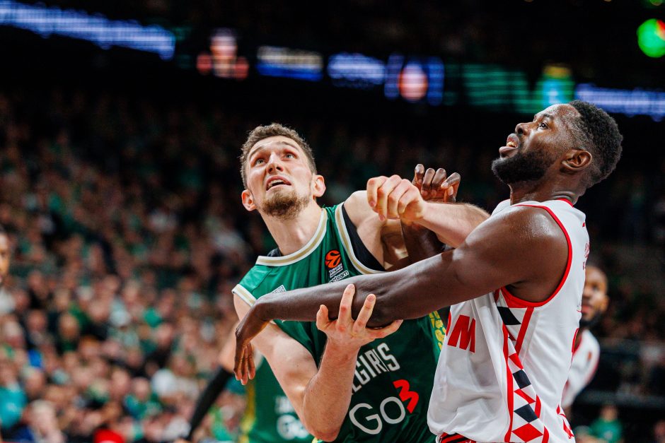 Eurolyga: „Žalgiris“ – „Monaco“ (63:62)