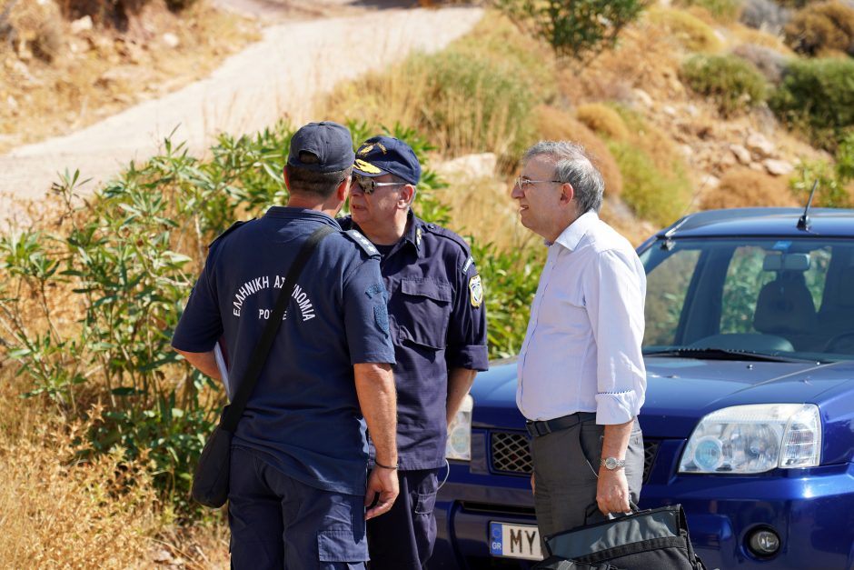 Britų mokslininkė Graikijos saloje žuvo nukritusi iš didelio aukščio?