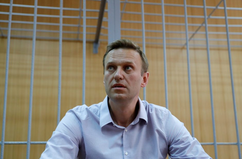 A. Navalnas pradėjo dirbti kolonijos siuvimo ceche