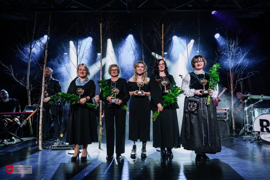 Mero padėkos vakare pagerbti žmonės, savo darbais garsinantys Klaipėdos rajoną
