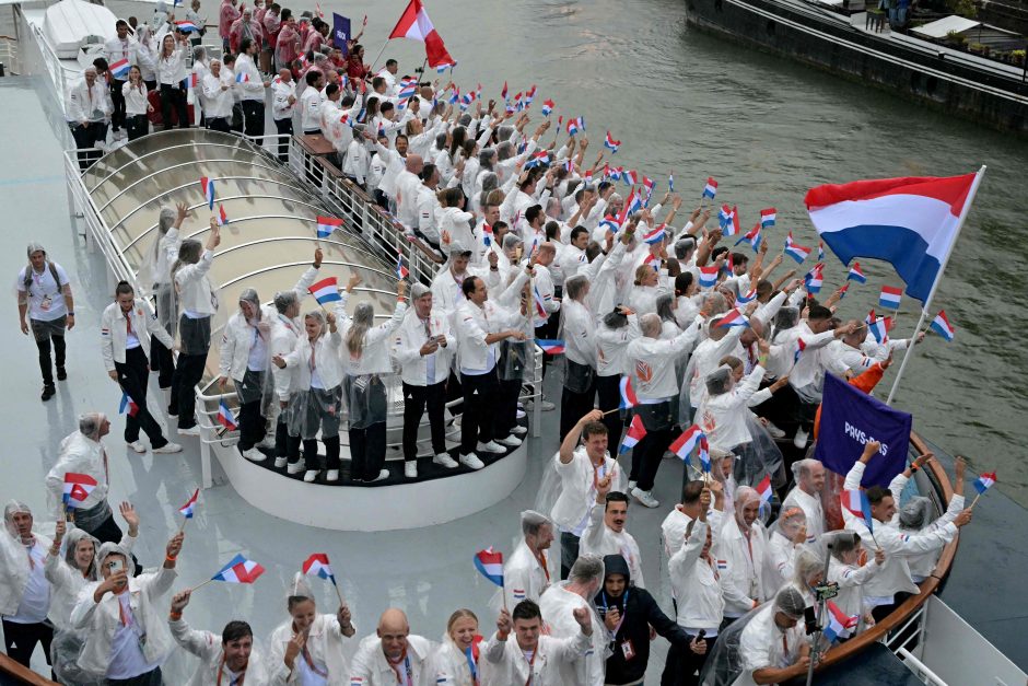 Paryžiaus olimpinių žaidynių atidarymo ceremonija