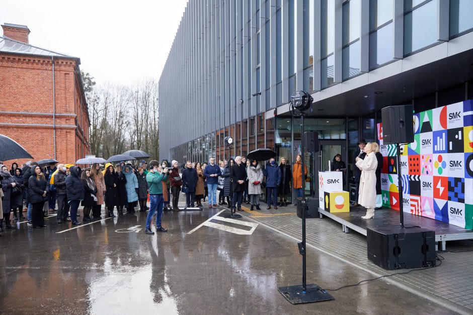 Kaune atidarytas naujasis Socialinių mokslų kolegijos pastatų kompleksas