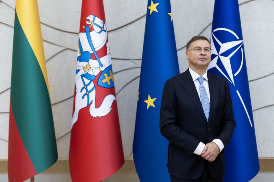 G. Paluckas susitiko su Europos Komisijos nariu V. Dombrovskiu