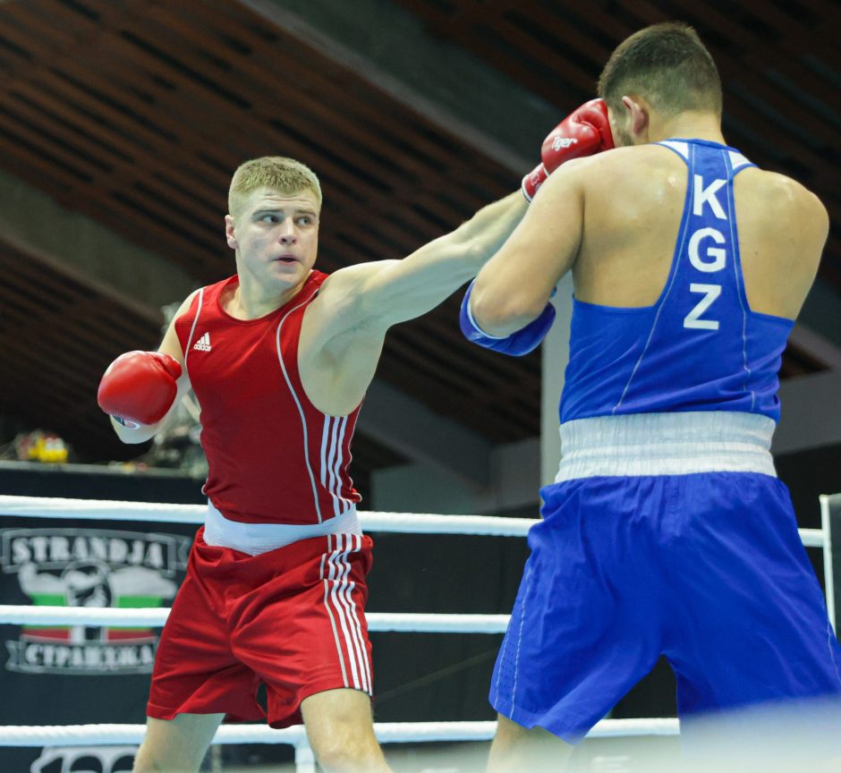 Pajėgiame bokso turnyre Bulgarijoje A. Kazakevičius iškovojo bronzą