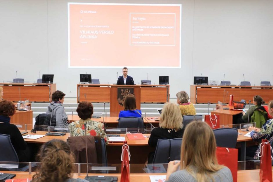 Nuo šiol Vilniaus gidai svečiams pristatys ir verslo aplinką