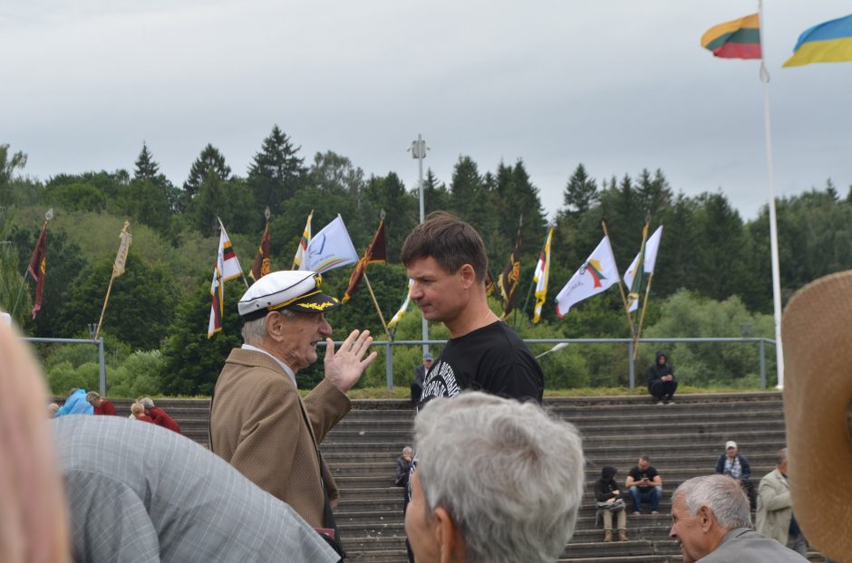 Lietuvos politinių kalinių ir tremtinių sąjungos renginys „Su Lietuva širdy“ Ariogaloje