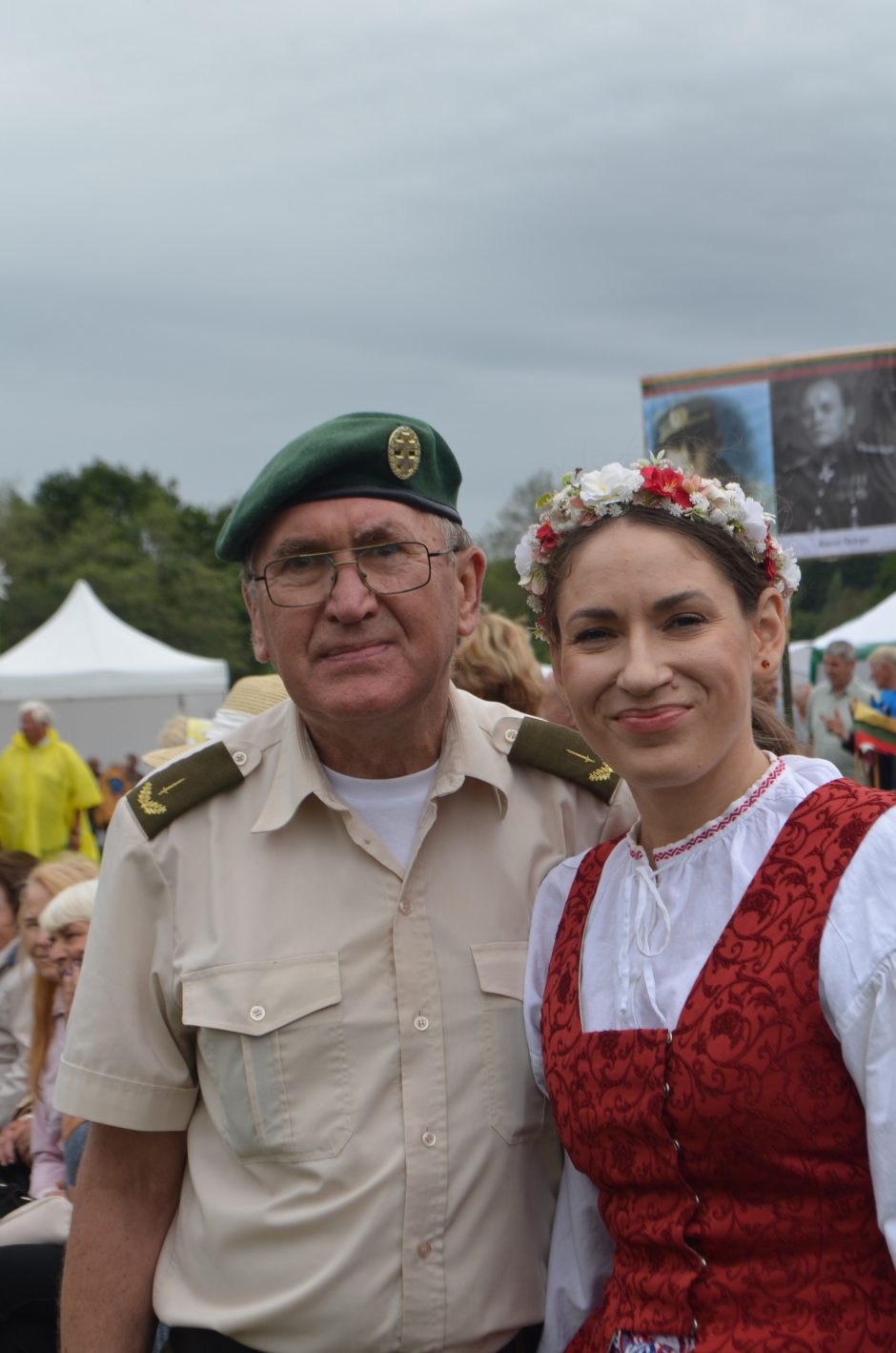 Lietuvos politinių kalinių ir tremtinių sąjungos renginys „Su Lietuva širdy“ Ariogaloje