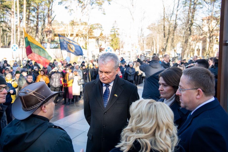 G. Nausėda tikisi, kad A. Smetonos paminklas ras vietą ir Vilniuje, ne tik Palangoje