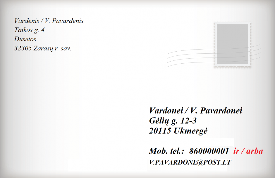 Apie gautą siuntą ,,Lietuvos paštas“ informuos ir SMS žinutėmis
