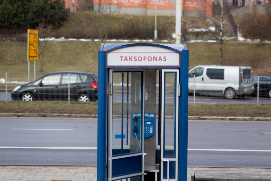 Taksofonai Lietuvoje – nepopuliarūs ir nuostolingi