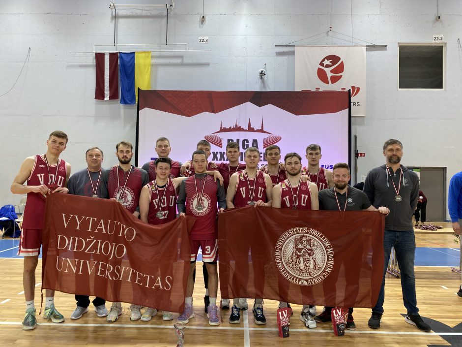 VDU sportininkai iš žaidynių Rygoje grįžo su 18 aukso medalių