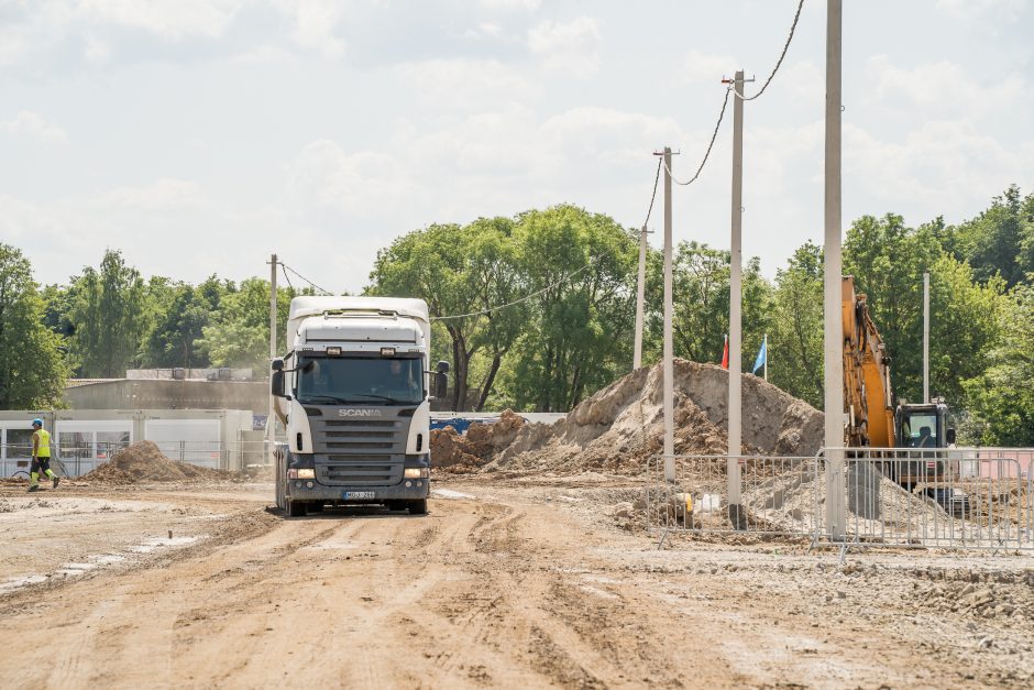 Verslo miestelio „Urban HUB“ statybų pradžią paskelbė įkurdinta bičių bendruomenė