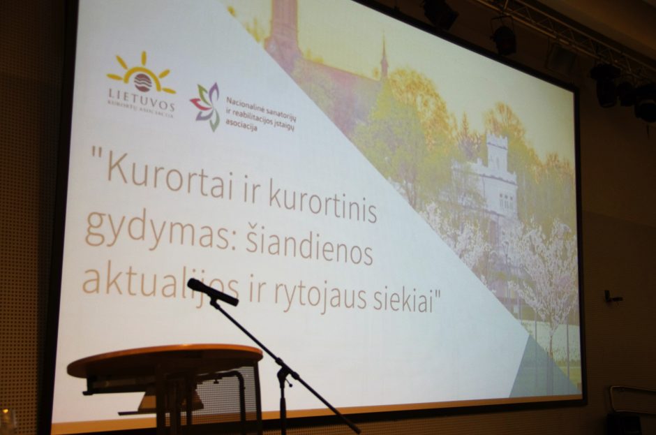 Konferencijoje Druskininkuose – diskusijos apie Lietuvos kurortus