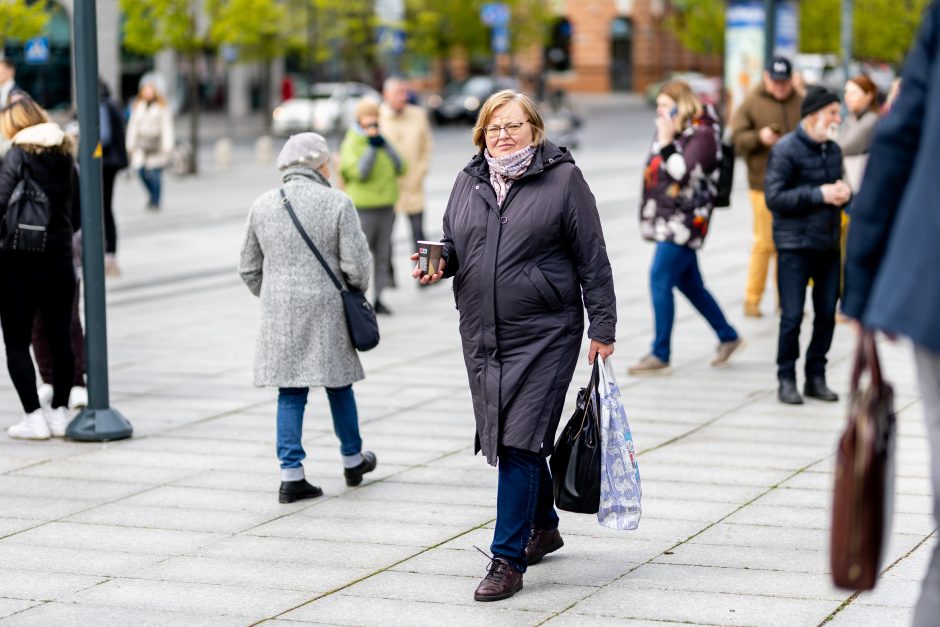 Maitinimo sektoriaus darbuotojų protestas Vilniuje