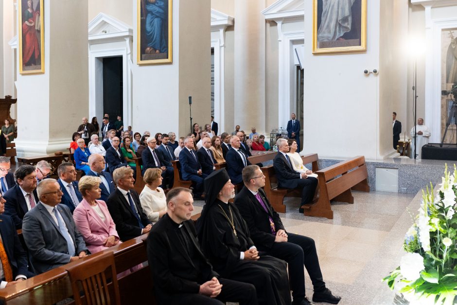 Iškilmingos šv. Mišios Vilniaus arkikatedroje bazilikoje