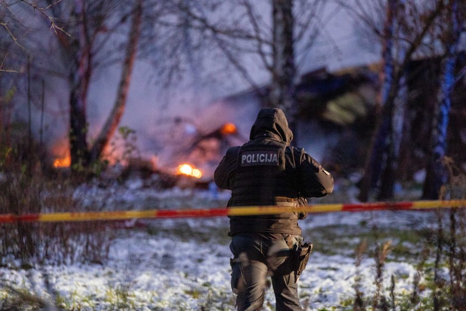 Vilniuje nukritus krovininiam orlaiviui, teritorijoje bus skelbiama ekstremali situacija